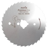 Potis Ostrze ząbkowane do noża gyrosa,kebaba S120 Plus / S150 Plus / S180 Plus, ⌀80 mm