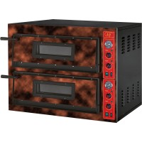 GGF Piec do pizzy 2-komorowy 2x4x36 cm | F-Line Rustica