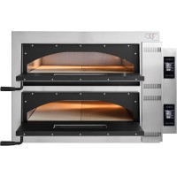 GGF Piec do pizzy 2-komorowy 2x6x36 cm | FR-Digital Line