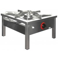 Egaz Taboret gazowy 1-palnikowy 600x600x350 mm 5 kW + płomień pilotujący TGP-105.I