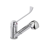 Hendi Bateria do zlewu z wyciąganym prysznicem 230 mm