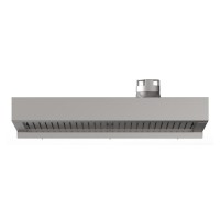 Unox Okap z kondenserem pary BakerLux Shop.Pro Master, Touch, Led 600x400 mm