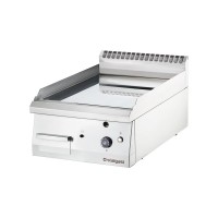Stalgast Płyta grillowa chromowana gazowa gładka 6,5 kW G30