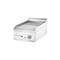 Stalgast Płyta grillowa chromowana elektryczna ryflowana 4 kW