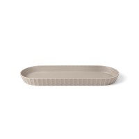 Blim Plus Półmisek owalny z polipropylenu 150x375x30 mm mokka