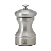 Peugeot Młynek do soli Bistro Chef - srebrny 10 cm