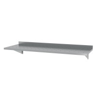 Polgast Półka wisząca perforowana z dwiema konsolami 1300x300x250 mm