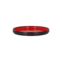 RAK Fire Talerz płaski okrągły czerwony ⌀230 mm