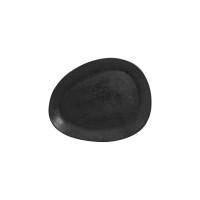 RAK Shaped Talerz płaski czarny ⌀280x230 mm