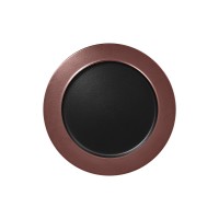 RAK Metalfusion Talerz płaski z rantem brązowy ⌀320 mm