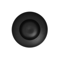 RAK Neofusion Talerz głęboki okrągły czarny ⌀260 mm 480 ml 