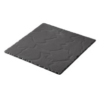 Revol Talerz płaski 200x200 mm | Basalt