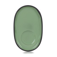 Revol Spodek do filiżanki do espresso 135x83 mm Miętowy | Caractere