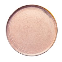 Verlo Zorza Talerz płaski pudrowy róż ⌀250 mm 