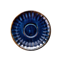 Verlo Deep Blue Spodek do filiżanki espresso ⌀115 mm
