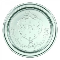 Weck Pokrywka szklana ⌀100 mm - 6 szt.