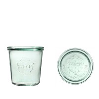 Weck Słoik Mold wysoki z pokrywką 580 ml - 6 szt. 