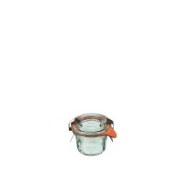 Weck Mini słoik z pokrywką, uszczelką i zapinkami 35 ml - 12 szt.