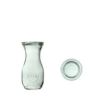 Weck Butelka z pokrywką 290 ml - 6 szt. 