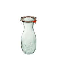 Weck Butelka z pokrywką, uszczelką i zapinkami 530 ml - 6 szt. 