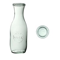 Weck Butelka z pokrywką 1,06 l - 6 szt. 