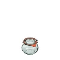 Weck Słoik Deco z pokrywką, uszczelką i zapinkami 220 ml - 12 szt. 