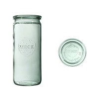 Weck Słoik cylindryczny wysoki z pokrywką 1 l - 6 szt.