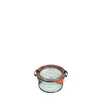Weck Mini słoik z pokrywką, uszczelką i zapinkami 165 ml - 12 szt.