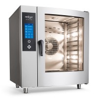 Retigo Blue Vision Piec konwekcyjno-parowy bojlerowy natryskowy z myciem 10xGN1/1 + sonda, prysznic