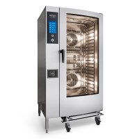 Retigo Blue Vision Piec konwekcyjno-parowy bojlerowy natryskowy z myciem 20xGN1/1 + sonda, prysznic