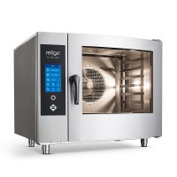 Retigo Blue Vision Piec konwekcyjno-parowy gazowy natryskowy z myciem 6xGN1/1 + sonda, prysznic