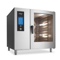 Retigo Piec konwekcyjno-parowy iniekcyjny Blue Vision z myciem 10xGN 2/1 + sonda, prysznic