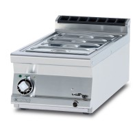 RM Bemar wodny elektryczny nastawny GN 1/1  + GN 1/3 - 150 mm - 230 V | BMT - 94 EM
