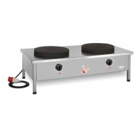 Egaz Taboret elektryczny 2-płytowy 1200x700x380 mm 10 kW KE2