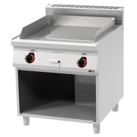 Redfox Płyta grillowa gazowa ryflowana | FTR 90/80 G