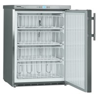 Liebherr Szafa mroźnicza podblatowa 1-drzwiowa 133 l stal nierdzewna GGU 1550 | Premium
