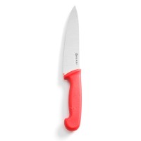 Hendi Nóż kucharski HACCP 320 mm czerwony