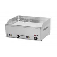 Redfox Płyta grillowa chromowana elektryczna gładka/ryflowana FTHRC-60 E