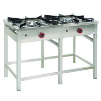 Egaz Kuchnia gazowa 2-palnikowa 1150x600x850 mm 16 kW + płomień pilotujący TGP-217.II