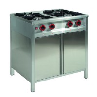 Egaz Kuchnia gazowa 4-palnikowa 900x700x850 mm z szafką 24,5 kW TGP-4725.IV