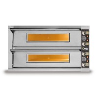 Moretti Forni Piec do pizzy 2-komorowy ze sterowaniem manualnym 2x6x30 cm | iDeck