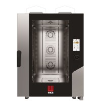 Eka Piec konwekcyjno-parowy Millenial Touch Screen Bakery gazowy 10x600x400 mm + system myjący i sonda