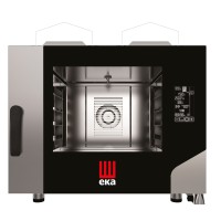 Eka Piec konwekcyjno-parowy Millennial Black Mask Bakery 4x 600x400 gazowy sterowany elektronicznie	