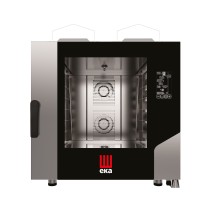 Eka Piec konwekcyjno-parowy Millennial Black Mask Bakery 6x 600x400 gazowy sterowany elektronicznie	
