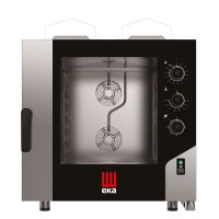 Eka Piec konwekcyjno - parowy Millennial Smart BAKERY 6x 600x400 gazowy sterowany elektromechanicznie	