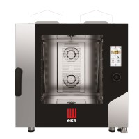 Eka Piec konwekcyjno-parowy Millenial Touch Screen Bakery gazowy 6x600x400 mm + system myjący, sonda