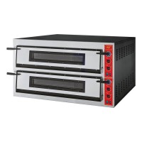 GGF Piec do pizzy 2-komorowy 2x9x36 cm | F-Line