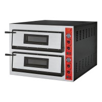 GGF Piec do pizzy 2-komorowy głęboki 2x6x36 cm | FR-Line