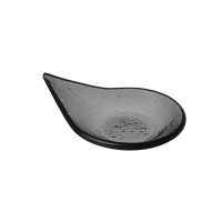Fine Dine Naczynie Rain Drop czarne 80x100 mm | Finger Food