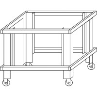 Moretti Forni Podstawa pod piec do pizzy na kołach 800 mm MFS105M, MFS105D, MFS105T